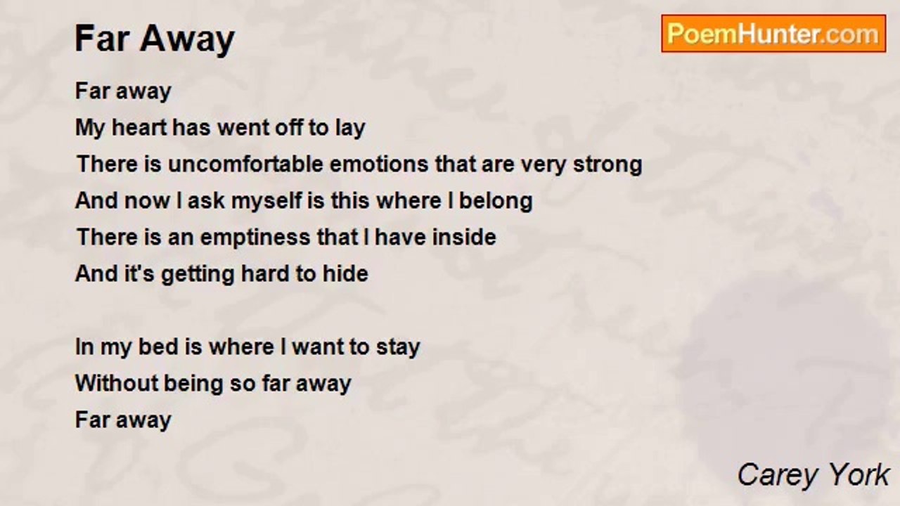 Carey York - Far Away