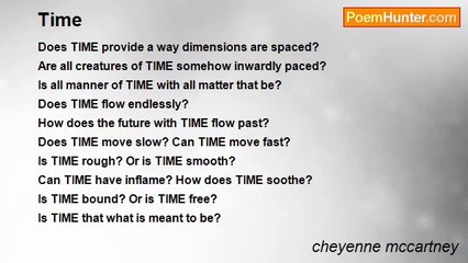 cheyenne mccartney - Time