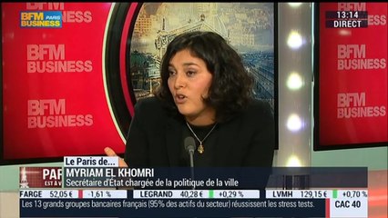 Le Paris de Myriam El Khomri, secrétaire d'Etat chargée de la politique de la ville - 27/10