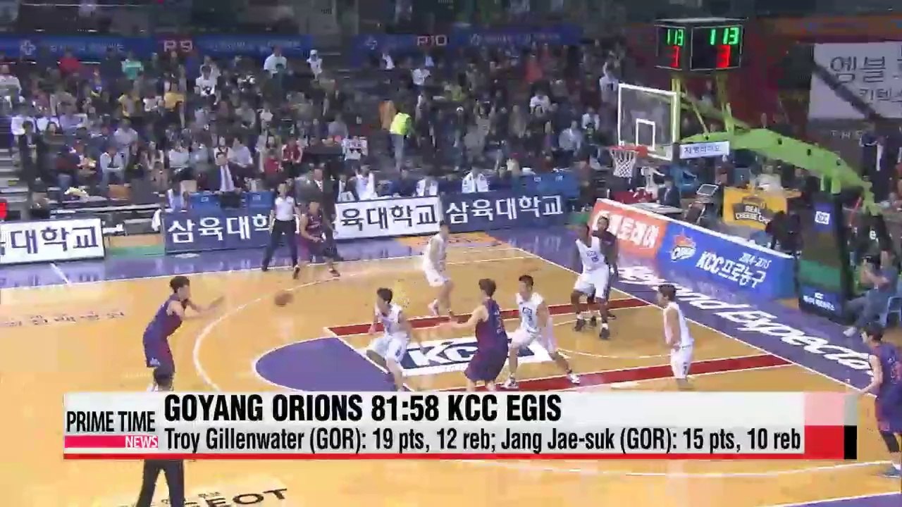 KBL Orions vs. KCC