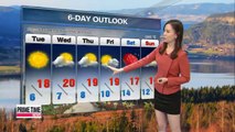 Chillier autumn conditions to set in Tuesday