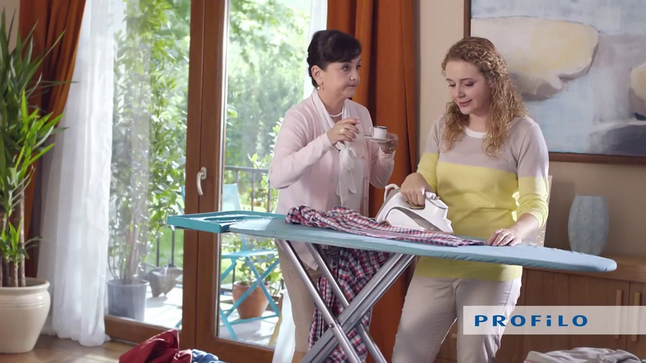 Profilo SuperAir Serenium 380 Buhar Delikli Ütü Reklam videosu