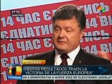 Poroshenko afirma que con el control del parlamento reformará Ucrania