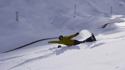 Somewhere in the Southern Alps, King Winter had a FEAST!