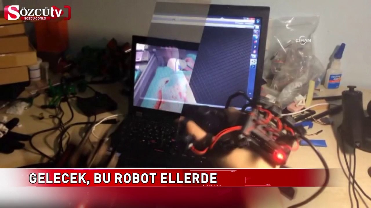 Gelecek, bu robot ellerde