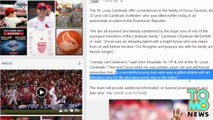Oscar taveras - St. Louis Cardinals rookie outfielder dies in car crash in Dominican Republic.