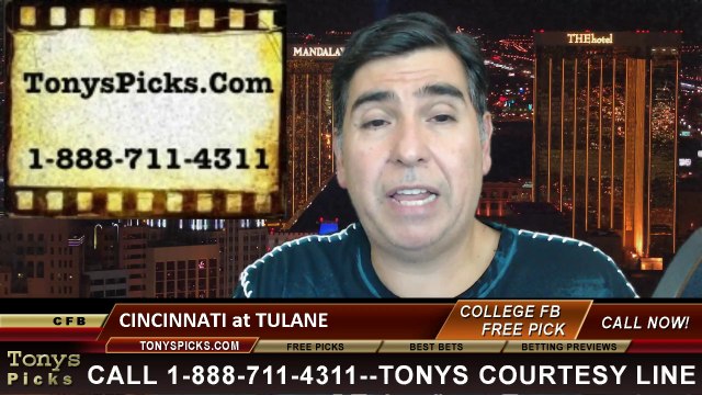 Tulane Green Wave vs. Cincinnati Bearcats Free Pick Prediction NCAA College Football Odds Preview 10-31-2014