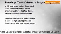 Terence George Craddock (Spectral Images and Images Of Light) - Blessings Tears Offered In Prayers Prayed