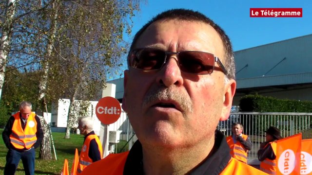 Quimper. La CFDT manifeste contre la répression syndicale