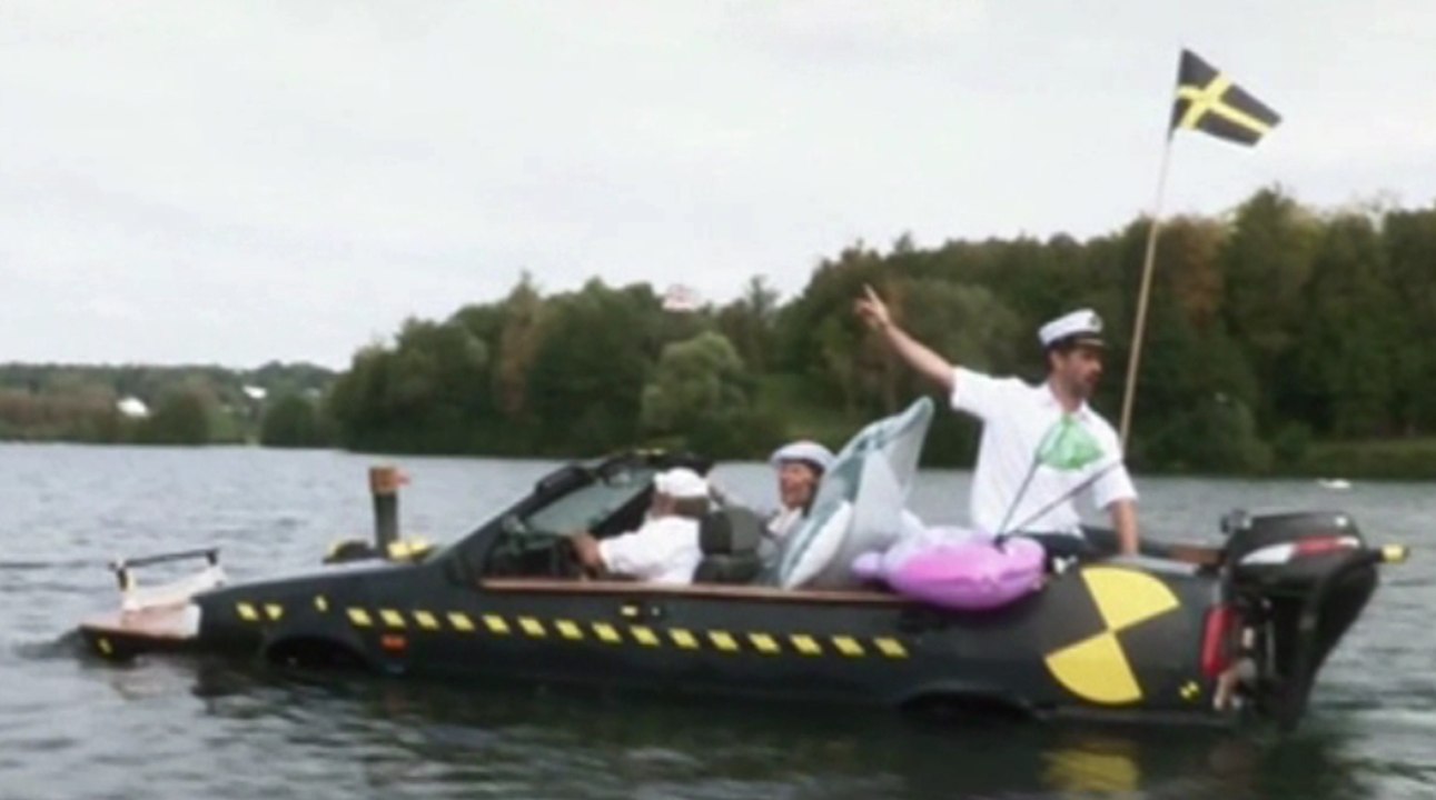 La voiture amphibie des Cobayes - ZAPPING AUTO DU 27/10/2014