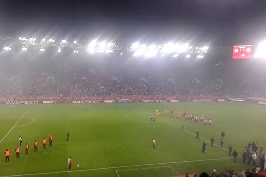 Πανηγύρια με το σφύριγμα της λήξης στο Γεώργιος Καραϊσκάκης