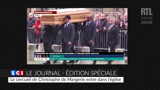 Les obsèques de Christophe de Margerie