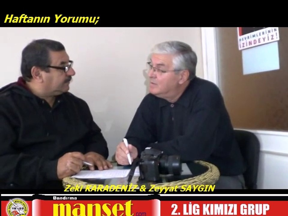 2. LİG KIRMIZI GRUP'ta,  haftanın yorumu