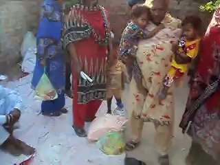 Free Food packages among poor families and widows