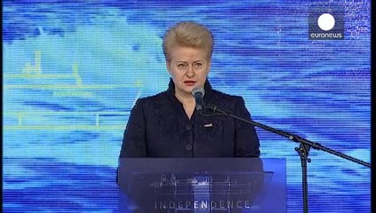 Lithuania declares energy independence with offshore gas terminal