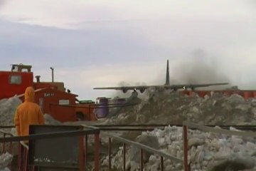 despegue del TC 66 desde marambio el 24/10/14