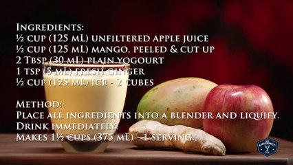 Apple Mango Smoothie Recipe