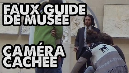 FAUX GUIDE AU MUSÉE EN CAMÉRA CACHÉE