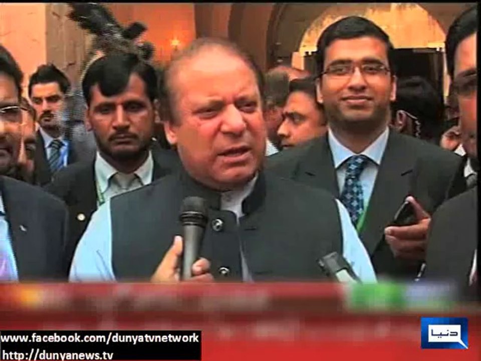 Dunya News - Protesting parties should shun the course of anarchy: PM Nawaz