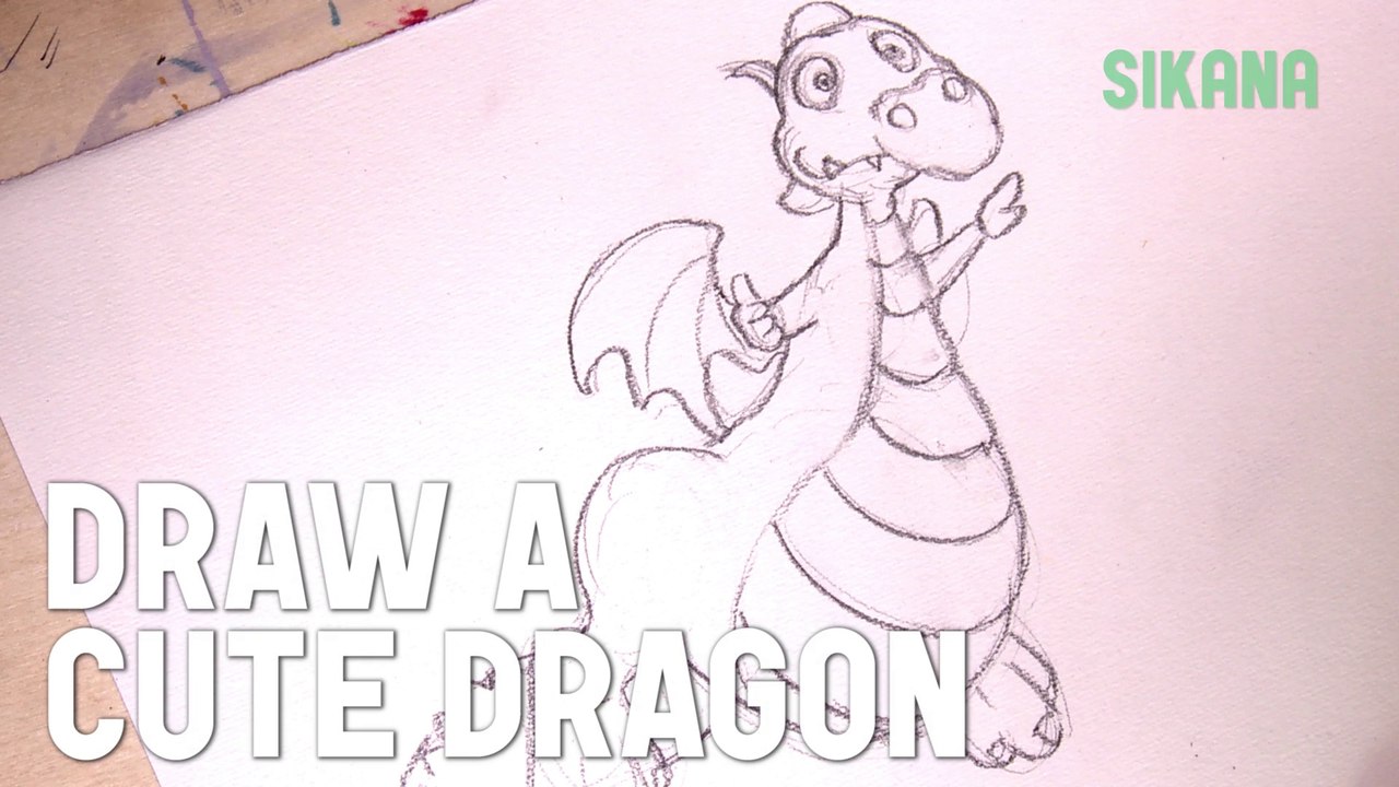 How to Draw a Cute Dragon