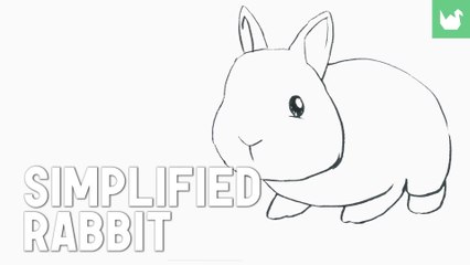 Draw a Rabbit (Simple Version)