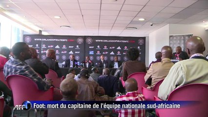 Afrique du Sud: le capitaine de l'équipe nationale de football assassiné