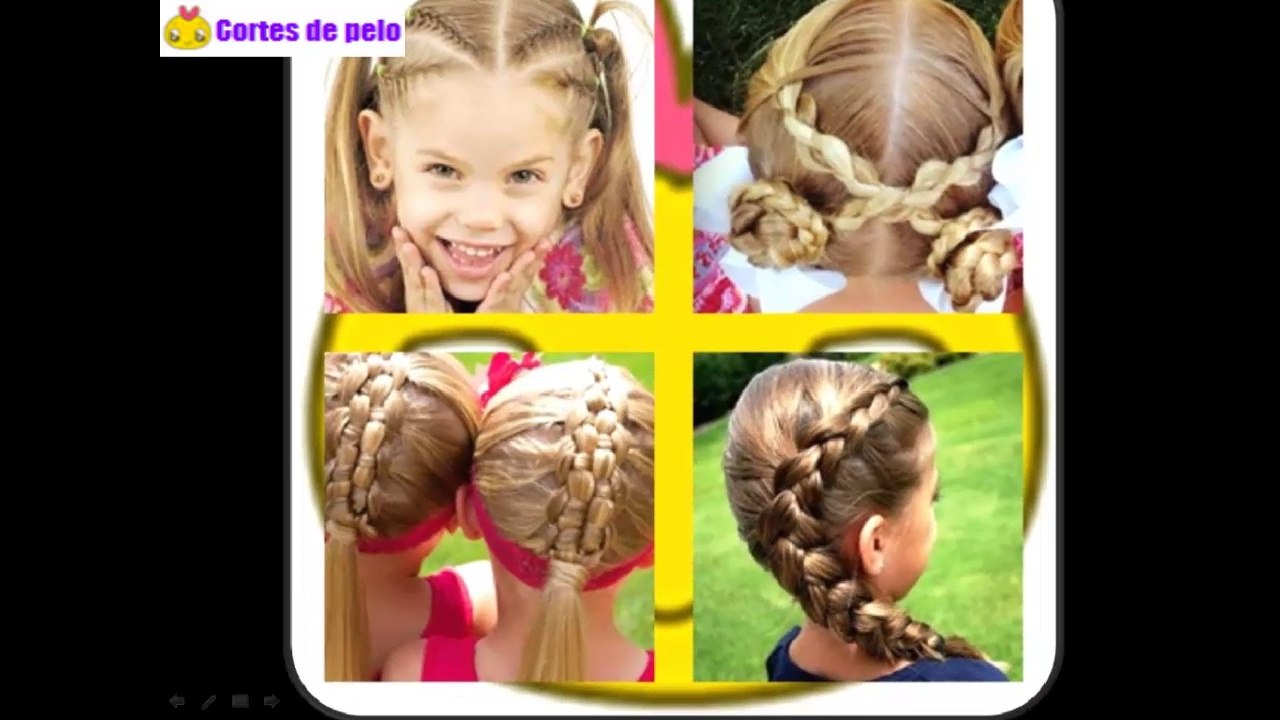 PEINADOS DE NIÑA | Recogidos y Semirecogidos faciles y bonitos