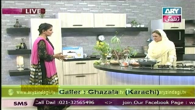 Naheed Ansari Show, 26th October 2014, Paratha Kabab Roll & Chicken Boti