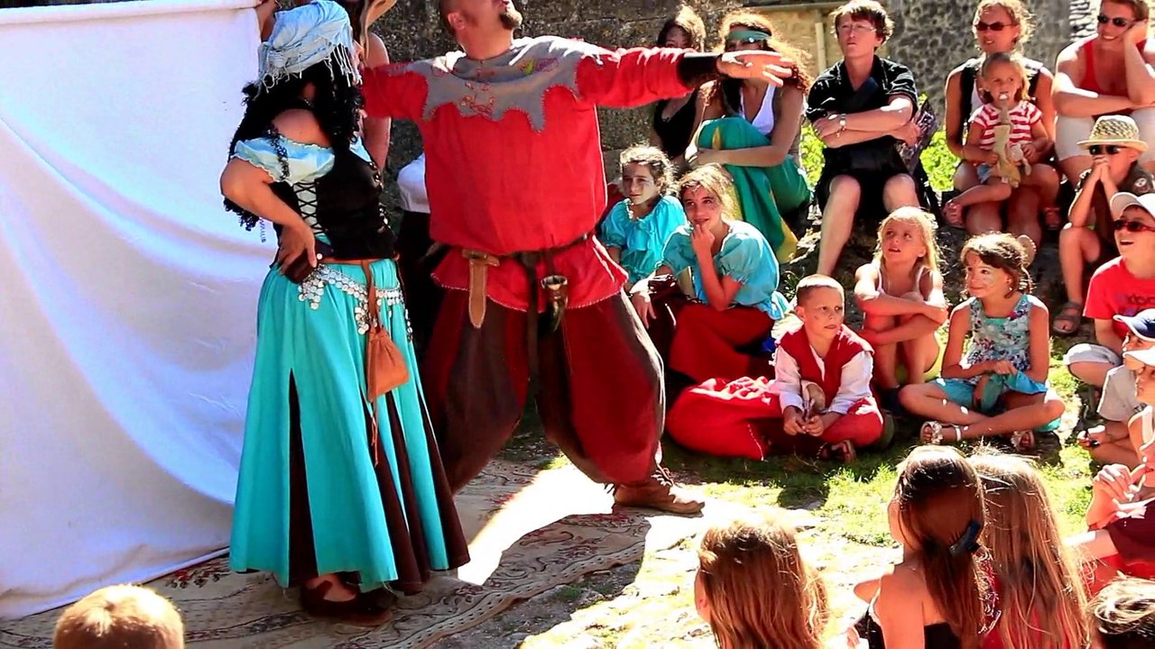Présentation des animations médiévales de la Troupe Comme des Gosses