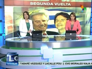 Aspirantes a la presidencia de Uruguay se alistan para segunda vuelta