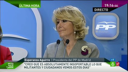 Rueda de prensa Esperanza Aguirre [TVDrip][27-10-2014][laSexta][#MasValeTarde]