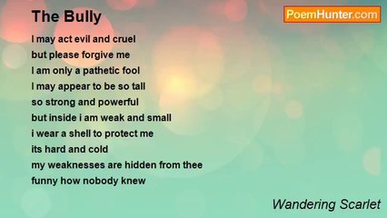Wandering Scarlet - The Bully