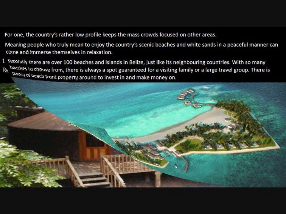 Why Belize For Ocean Front Property Investment