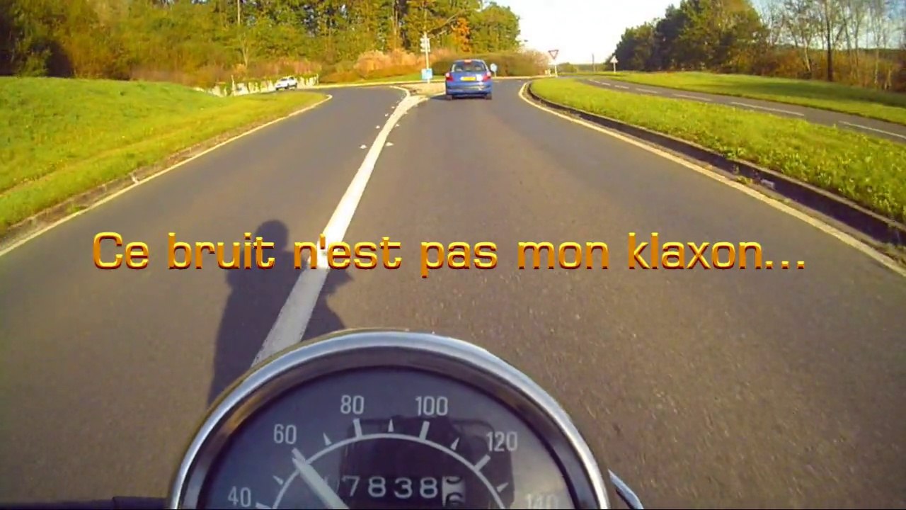 test petite camera sur virago 535