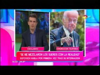 Pronto.com.ar La palabra de Gerardo Sofovcih tras la internación