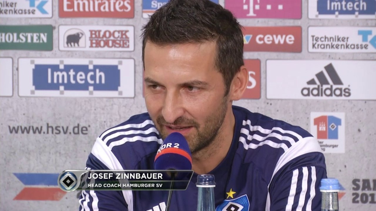 FOOTBALL: Bundesliga: Zinnbauer: Slomka und Co. 'nicht so schlecht'