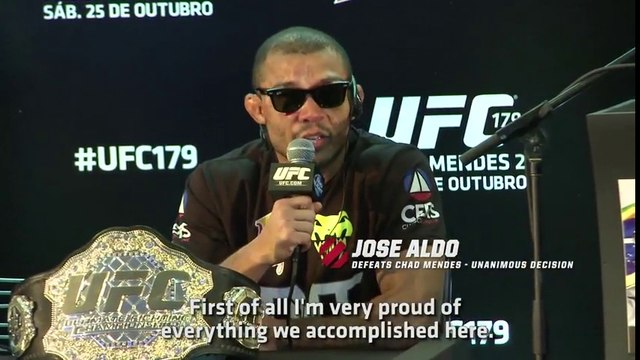 UFC 179: Post-Fight Press Conference Highlights