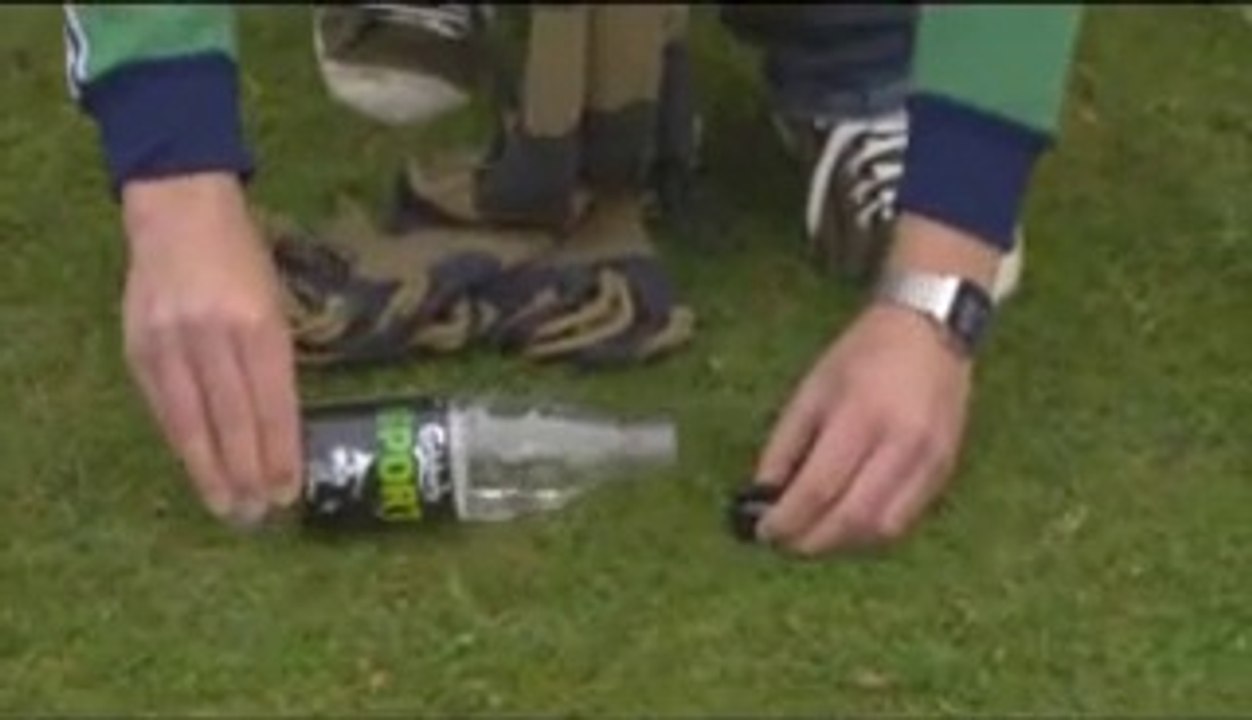 Squirrel Doing Kick Ups (Funny Video Clip)