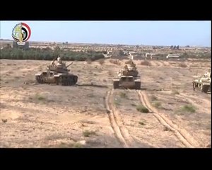 القوات الجوية تنفذ غارات جوية ناجحة بالطائرات الأباتشي ضد الأوكار الإرهابية في سيناء