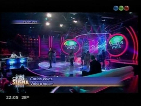 Tu Cara Me Suena. Carlos Vives - Volvì a nacer