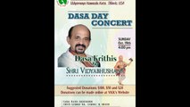 VIDYARANYA KANNADA KUTA: DASA DAY: SRI VIDYABHUSHANA IN CONCERT: 