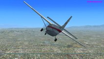 FSX Testing - Cessna 208-B Grand Caravan Approach To LAX - XB360 Controller