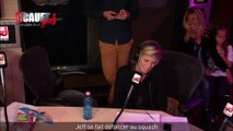 Jeff se fait défoncer au squash - C'Cauet sur NRJ