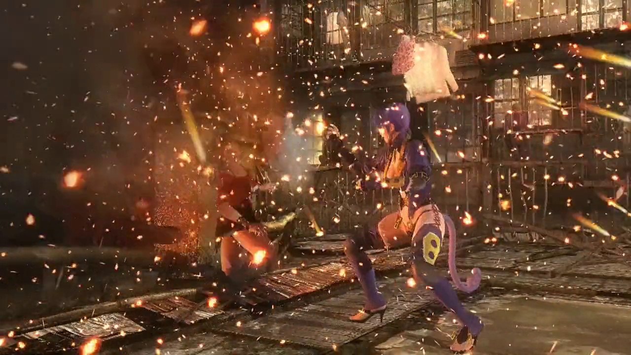 Dead Or Alive 5 : Last Round - Combat entre Ayane et Hitomi