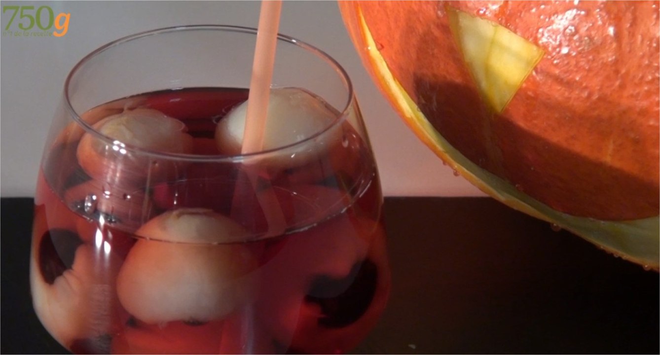 Recette de Cocktail sans alcool pour Halloween - 750 Grammes