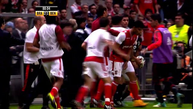 Portugal - Grosse bagarre pendant Braga-Benfica