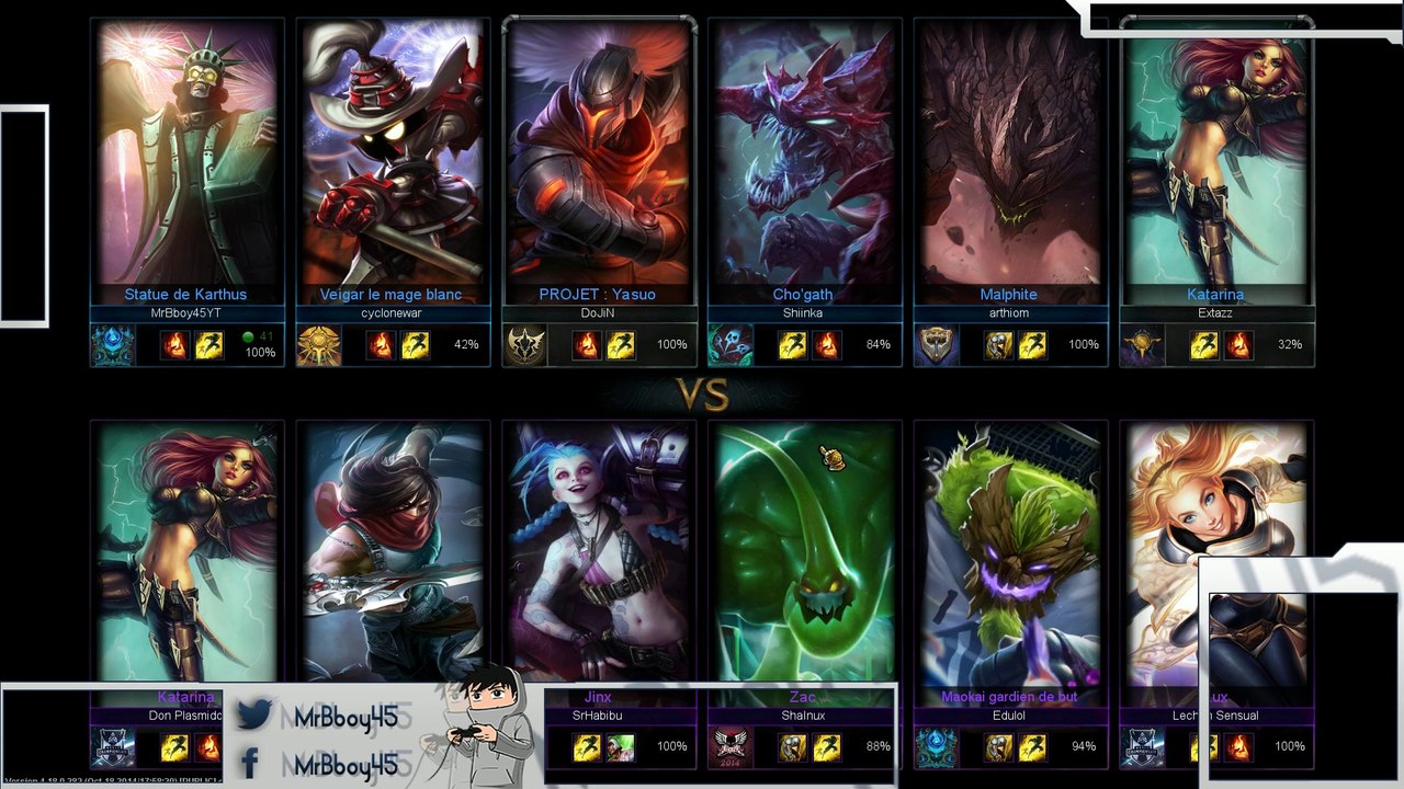 Un LoL de génie avec DarkFuneral / Nostalgie