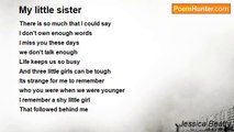 Jessica Beatty - My little sister