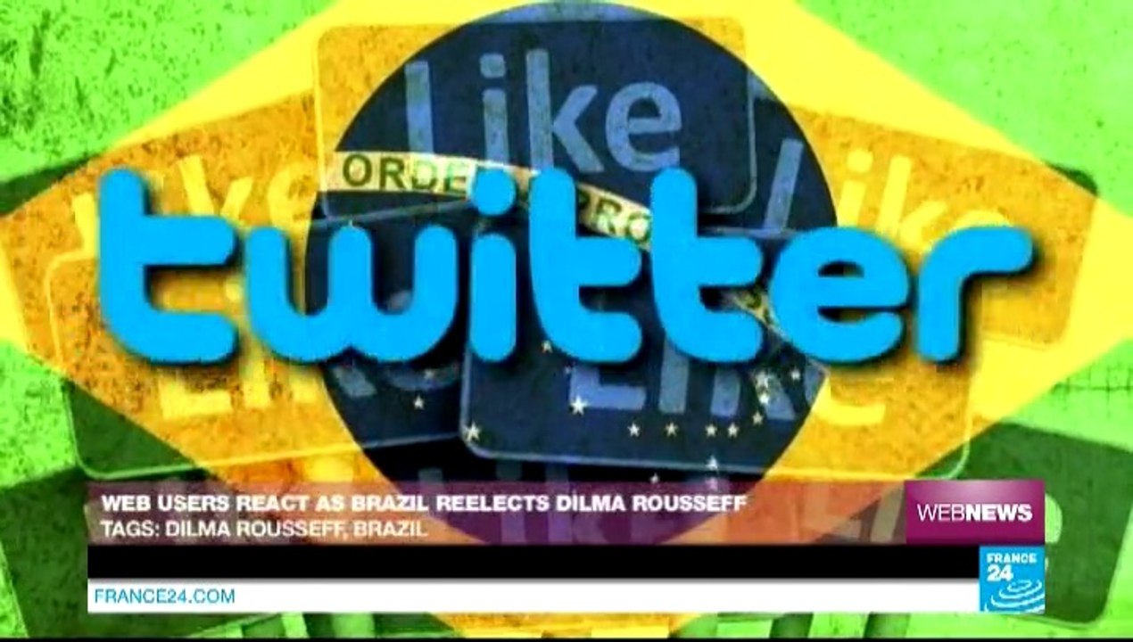 WEB NEWS - Web users react as Brazil re-elects Dilma Rousseff