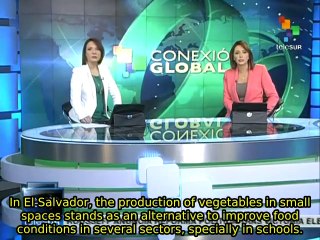 School gardens fostering food security in El Salvador